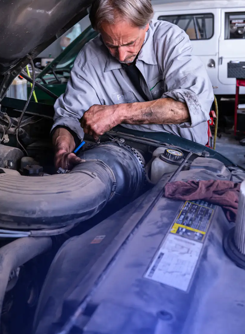 Imagen de un taller mecánico