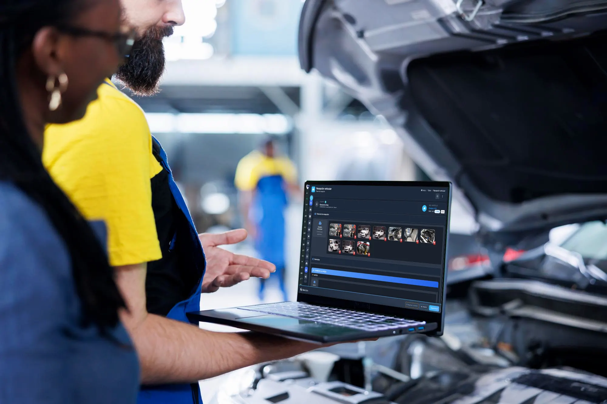 Software móvil para taller de enderezado y pintura