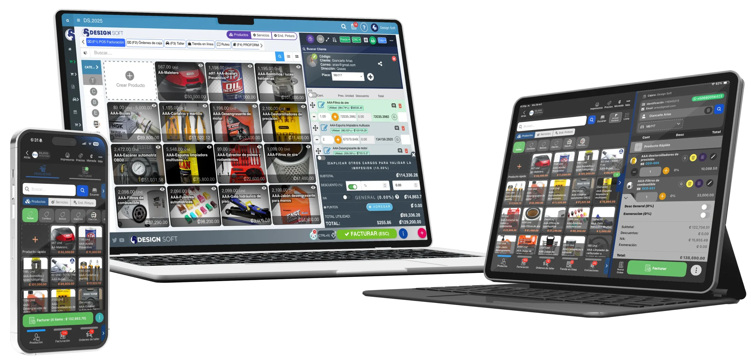 Software multidispositivo para talleres TallerAlpha