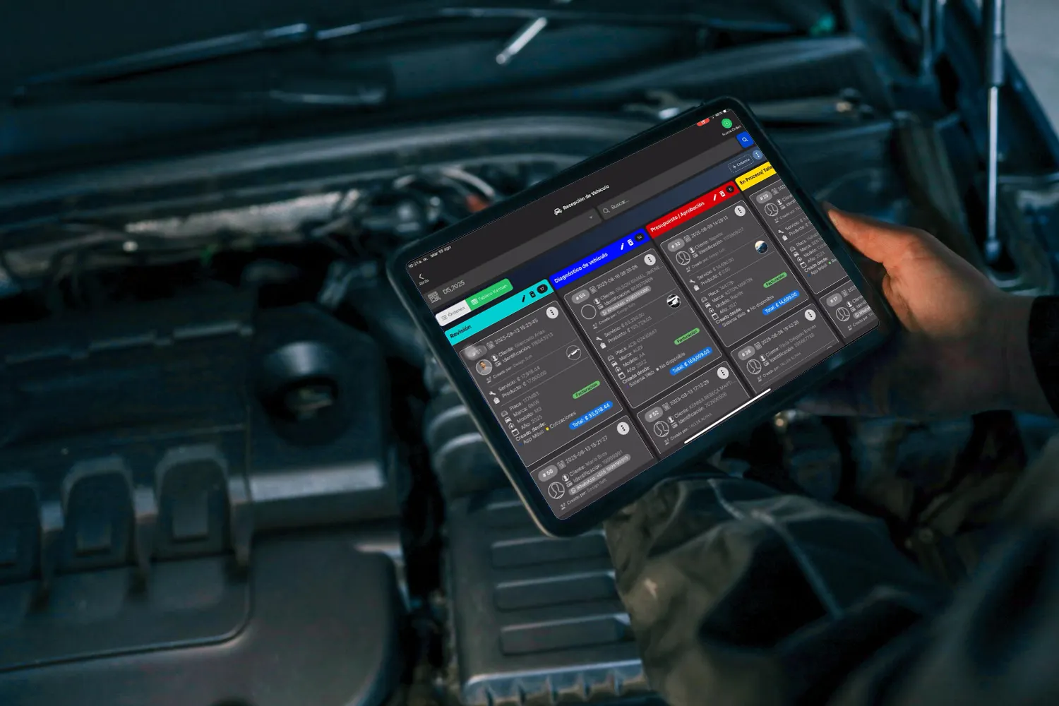 Enderezado y Pintura Banner