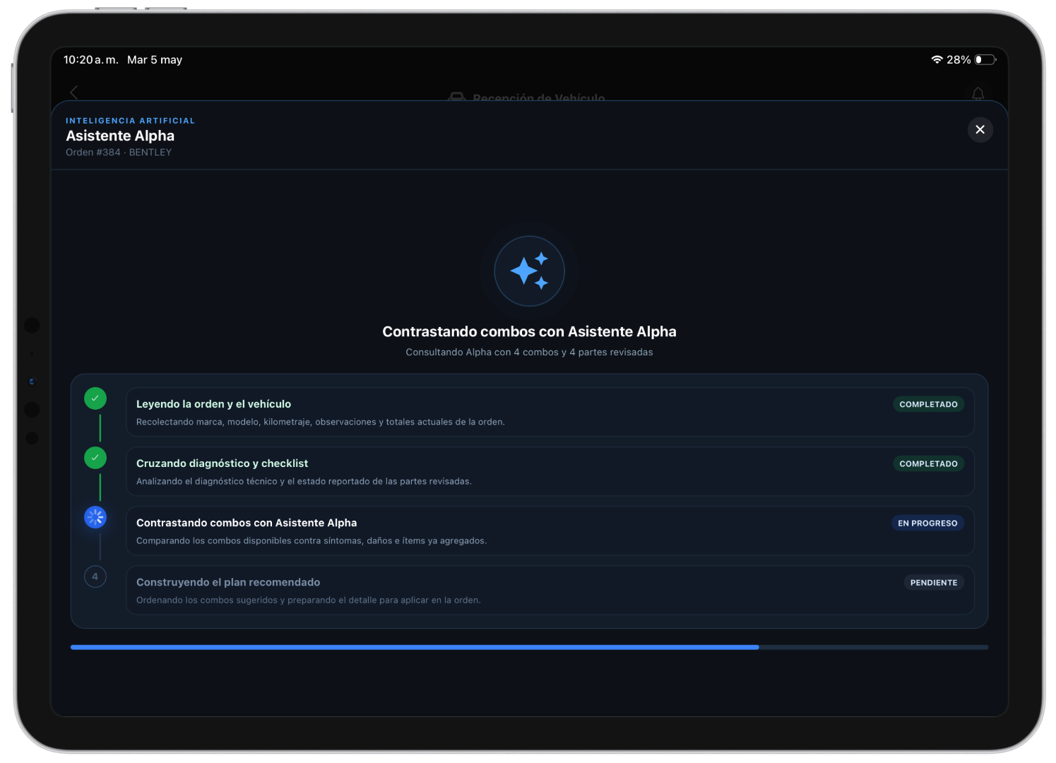 Generación de sugerencias de diagnóstico con Inteligencia Artificial