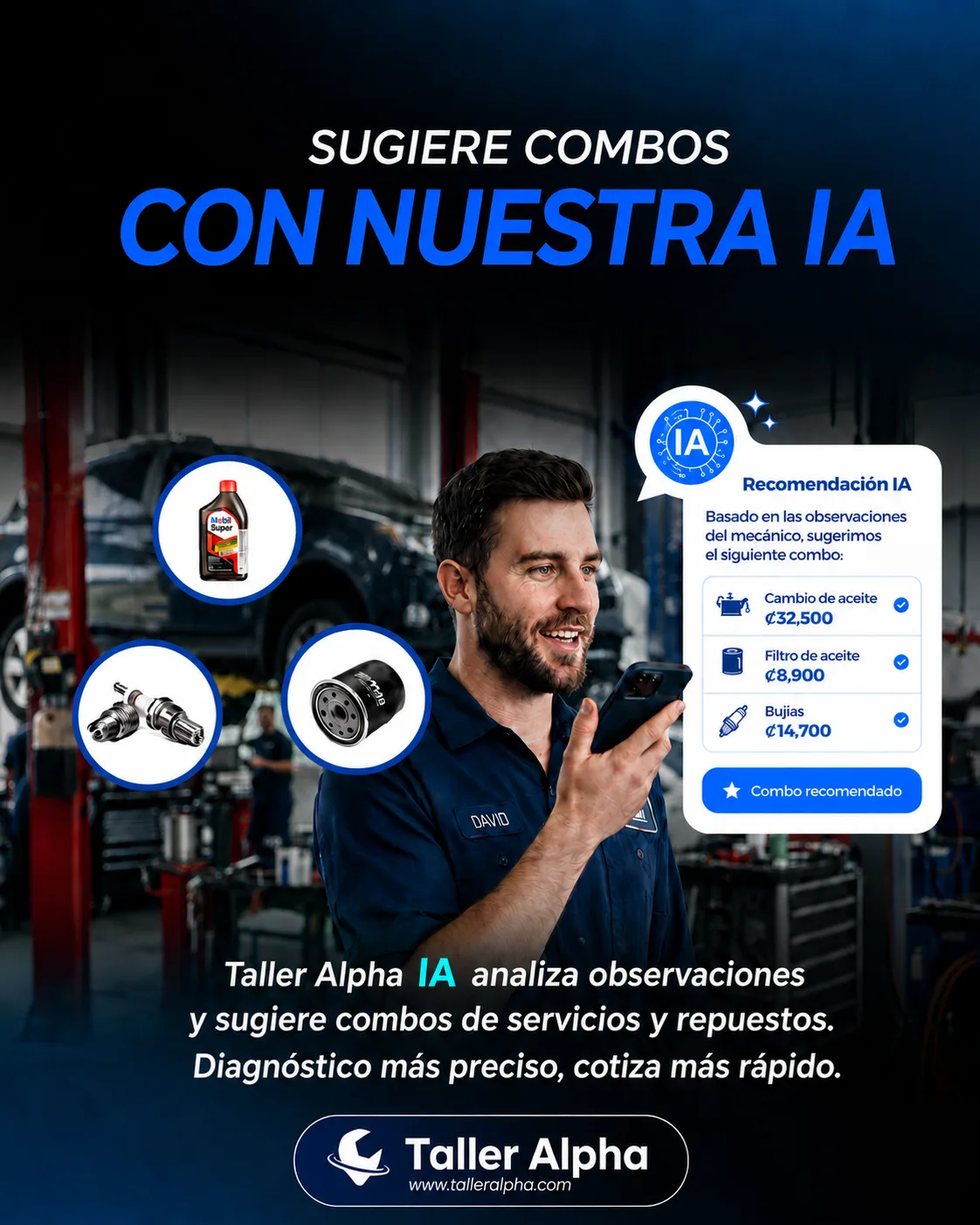 Inteligencia Artificial para Talleres Mecánicos | Taller Alpha