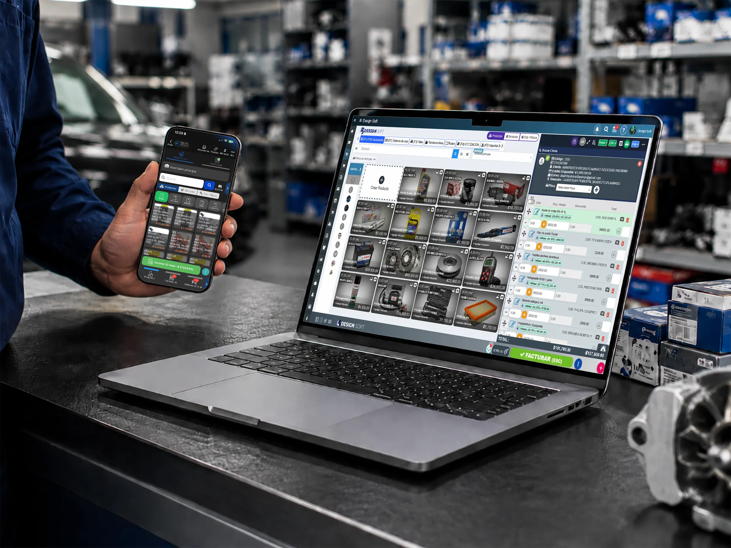 Software de Punto de Venta Web y App Móvil